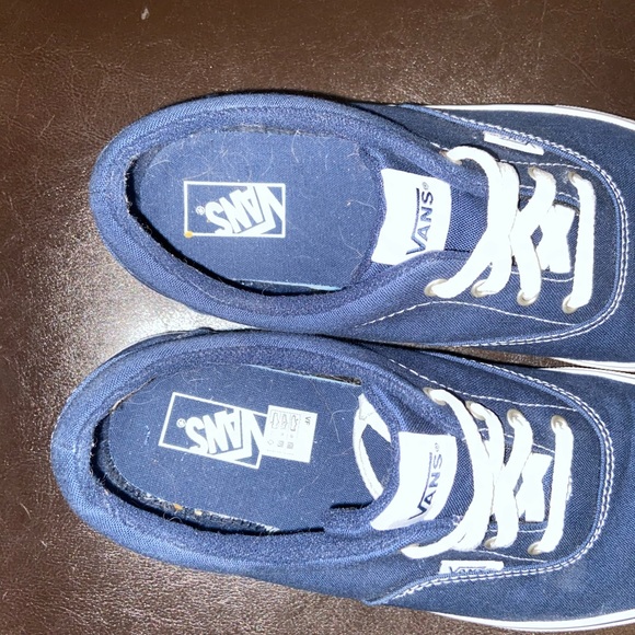 Navy Blue Vans Era, 6.5 Youth - Picture 3 of 4